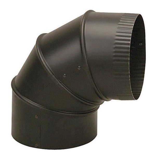 Imperial Mfg Elbow 28Ga 4"Blk BM0346